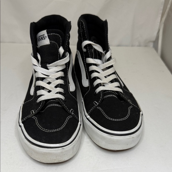 Vans Black and White Skate Sneakers - Picture 3 of 11